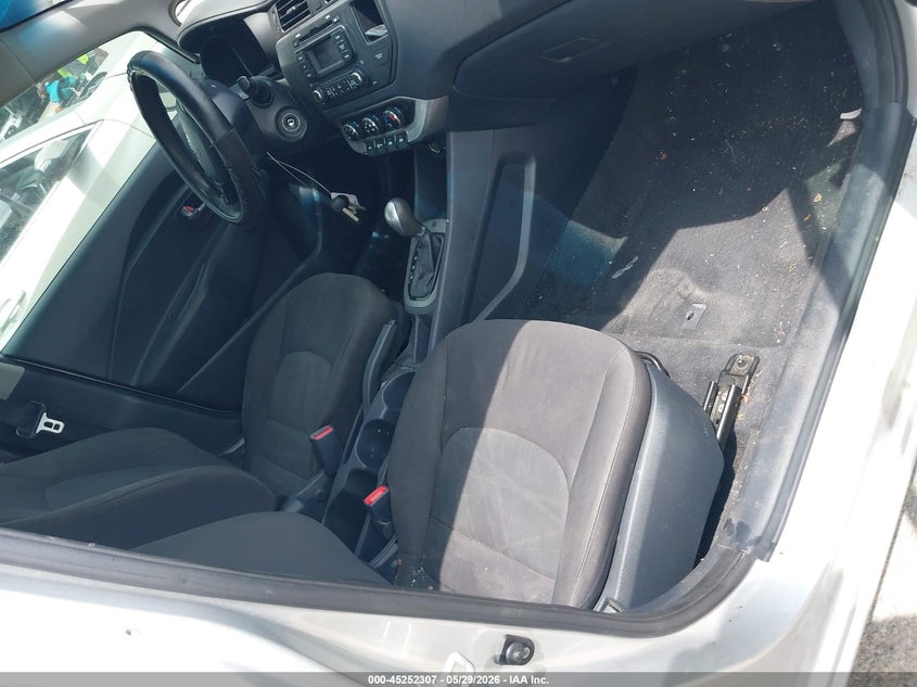 2015 Kia Rio VIN KNADM4A3XF6440283 IAAI salvage auction — NORMAL WEAR, Original (Texas), sold $650 on 2026-07-06 (photo 5)