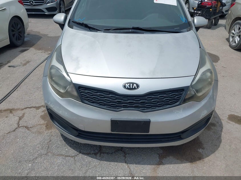 2015 Kia Rio VIN KNADM4A3XF6440283 IAAI salvage auction — NORMAL WEAR, Original (Texas), sold $650 on 2026-07-06 (photo 6)