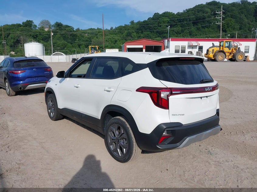 2024 Kia Seltos VIN KNDEPCAAXR7638724 IAAI salvage auction — RIGHT REAR, Salvage Title, sold $8,000 on 2026-07-14 (photo 3)