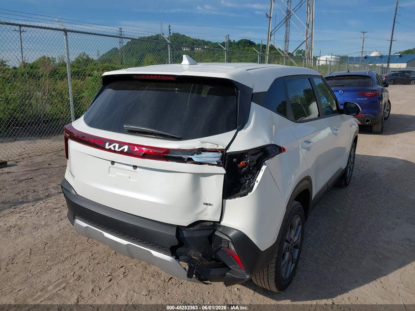 2024 Kia Seltos VIN KNDEPCAAXR7638724 IAAI salvage auction — RIGHT REAR, Salvage Title, sold $8,000 on 2026-07-14 (photo 6)