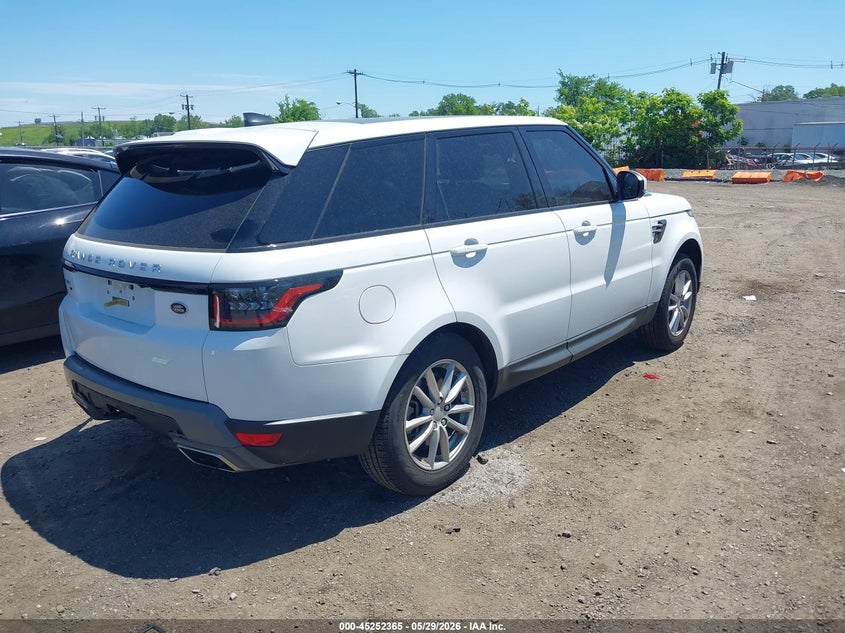 2021 Land rover Range rover sport VIN SALWG2SU3MA788587 IAAI salvage auction — REAR END, Salvage Title, sold $11,700 on 2026-08-02 (photo 4)