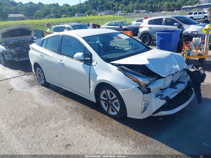 2017 Toyota Prius VIN JTDKARFU8H3533423 IAAI salvage auction — FRONT END, Salvage Title, sold $4,150 on 2026-07-07 (photo 1)