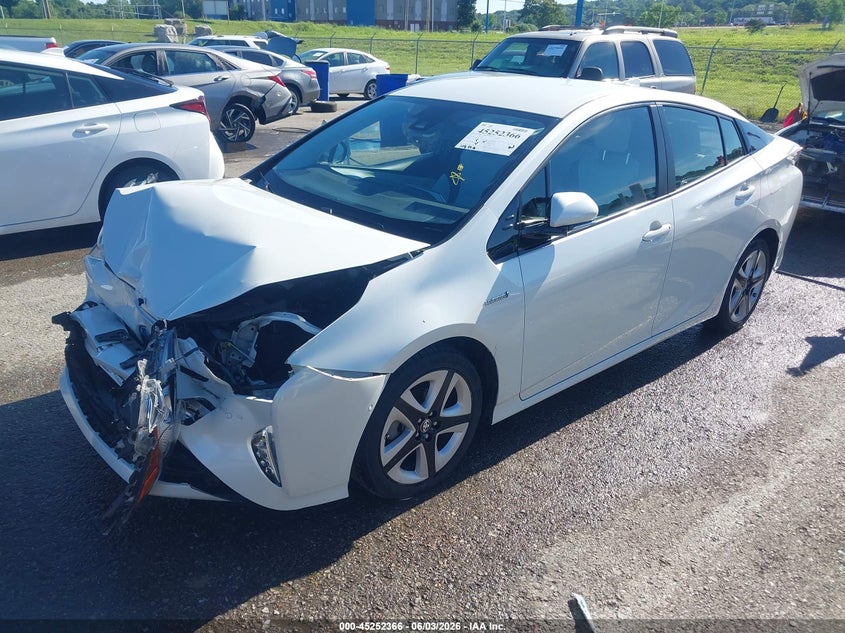 2017 Toyota Prius VIN JTDKARFU8H3533423 IAAI salvage auction — FRONT END, Salvage Title, sold $4,150 on 2026-07-07 (photo 2)