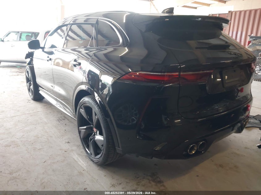 2022 Jaguar F-pace VIN SADCZ2EE3NA697768 IAAI salvage auction — FRONT END, Clear (Tennessee), sold $18,475 on 2026-07-13 (photo 3)