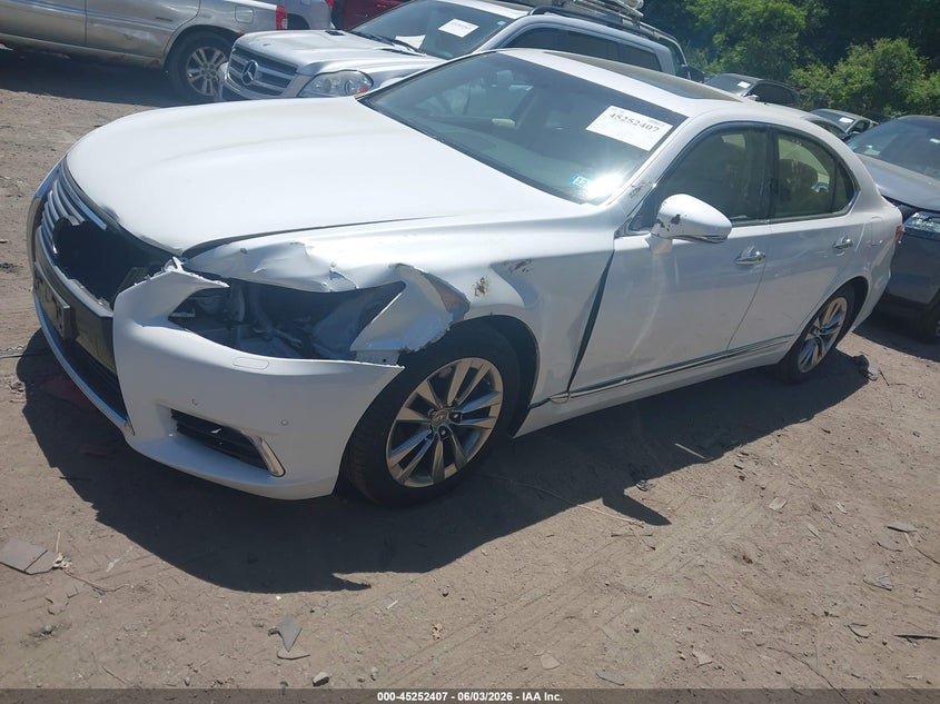 2015 Lexus Ls VIN JTHCL5EF9F5024810 IAAI salvage auction — FRONT END, Salvage (New Hampshire), sold $4,900 on 2026-08-02 (photo 2)