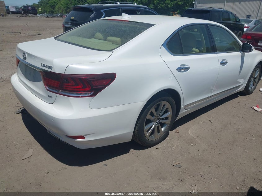 2015 Lexus Ls VIN JTHCL5EF9F5024810 IAAI salvage auction — FRONT END, Salvage (New Hampshire), sold $4,900 on 2026-08-02 (photo 4)