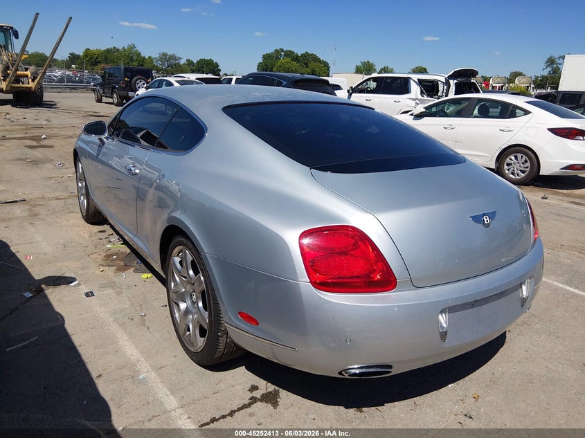 2005 Bentley Continental VIN SCBCR63W25C027926 IAAI salvage auction — FRONT END, Salvage (North Carolina), sold $7,100 on 2026-07-29 (photo 3)