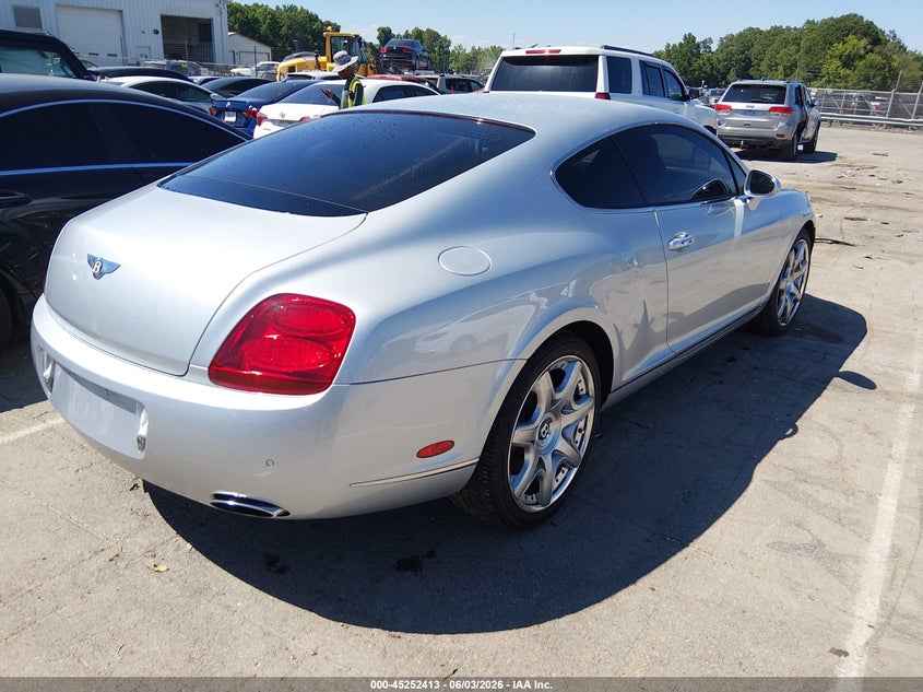 2005 Bentley Continental VIN SCBCR63W25C027926 IAAI salvage auction — FRONT END, Salvage (North Carolina), sold $7,100 on 2026-07-29 (photo 4)