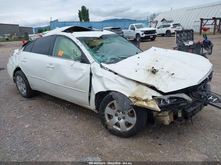 2008 Hyundai Sonata VIN 5NPET46F58H328948 IAAI salvage auction — ROLLOVER, Clear (Montana), sold $150 on 2026-07-15 (photo 1)