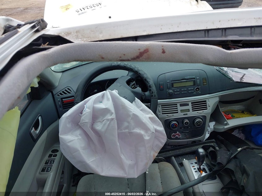 2008 Hyundai Sonata VIN 5NPET46F58H328948 IAAI salvage auction — ROLLOVER, Clear (Montana), sold $150 on 2026-07-15 (photo 7)