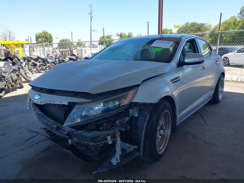 2014 Kia Optima VIN 5XXGM4A73EG268617 IAAI salvage auction — THEFT, Salvage Title, sold $900 on 2026-07-07 (photo 2)
