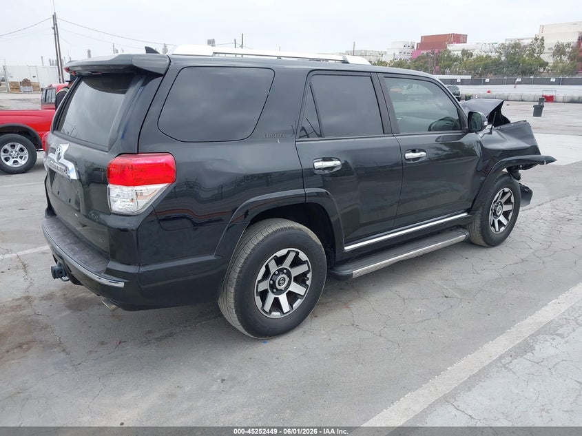 2013 Toyota 4runner VIN JTEZU5JR8D5056617 IAAI salvage auction — FRONT END, Salvage Title, sold $4,750 on 2026-07-29 (photo 4)