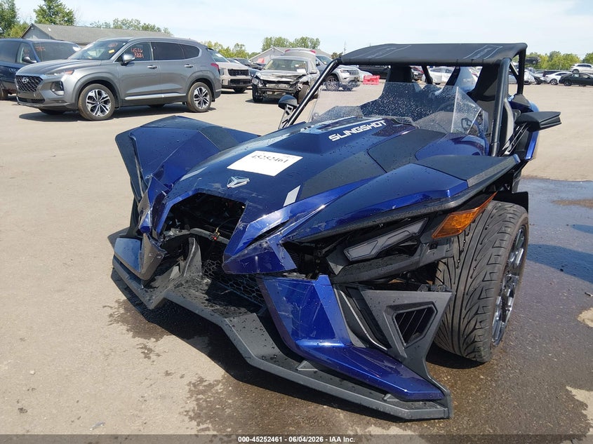 2024 Polaris Slingshot VIN 57XAAPGDXR8162775 IAAI salvage auction — FRONT END, Salvage Title, sold $9,350 on 2026-07-07 (photo 6)
