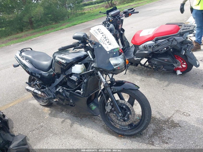 2009 Kawasaki Ninja VIN JKAEXVD149A116496 IAAI salvage auction — MECHANICAL, Clear (Florida), sold $125 on 2026-07-08 (photo 1)