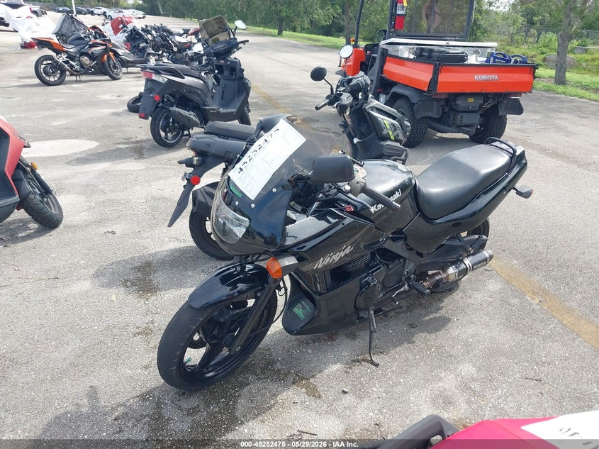 2009 Kawasaki Ninja VIN JKAEXVD149A116496 IAAI salvage auction — MECHANICAL, Clear (Florida), sold $125 on 2026-07-08 (photo 2)