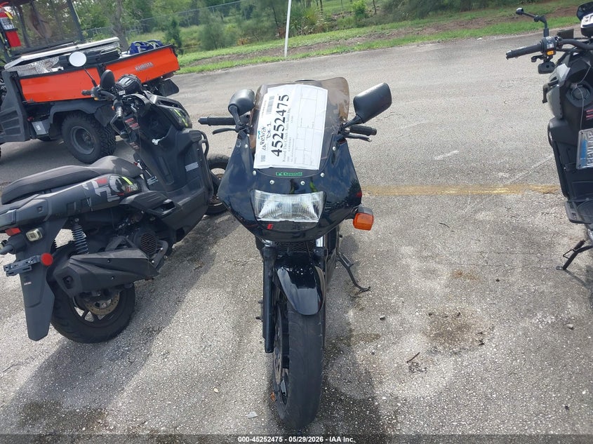 2009 Kawasaki Ninja VIN JKAEXVD149A116496 IAAI salvage auction — MECHANICAL, Clear (Florida), sold $125 on 2026-07-08 (photo 5)