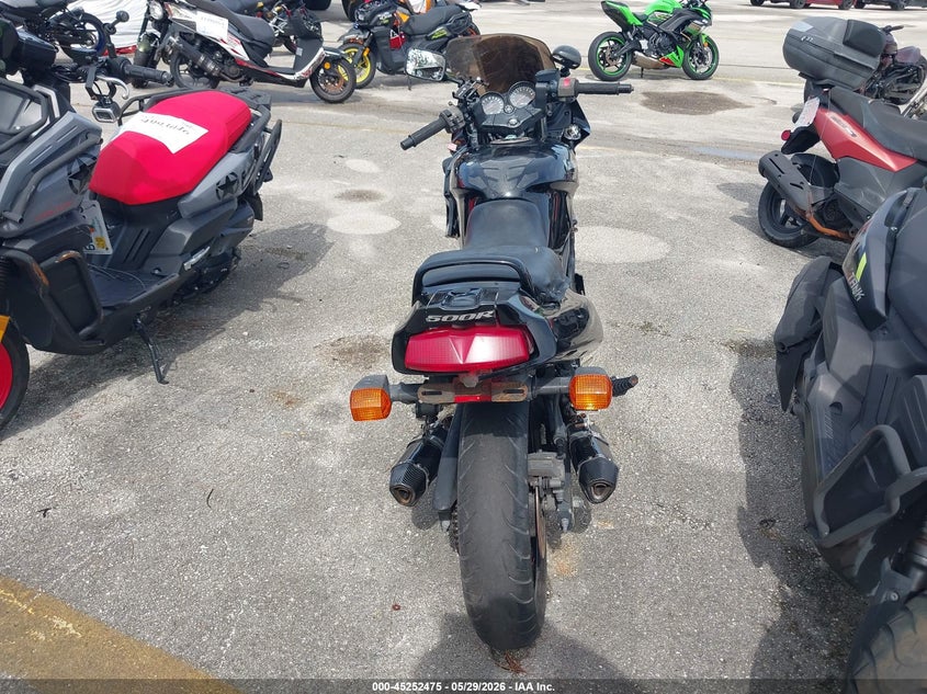 2009 Kawasaki Ninja VIN JKAEXVD149A116496 IAAI salvage auction — MECHANICAL, Clear (Florida), sold $125 on 2026-07-08 (photo 6)