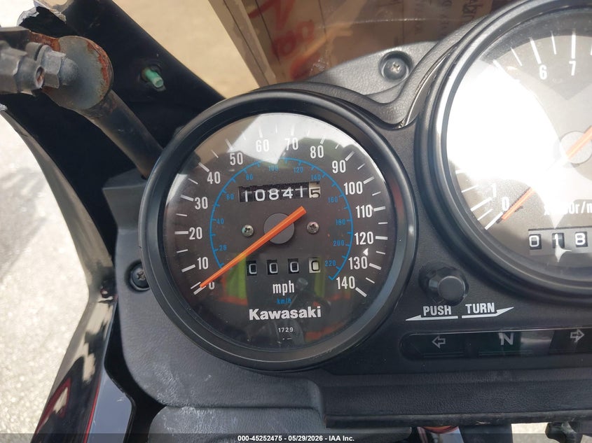 2009 Kawasaki Ninja VIN JKAEXVD149A116496 IAAI salvage auction — MECHANICAL, Clear (Florida), sold $125 on 2026-07-08 (photo 7)