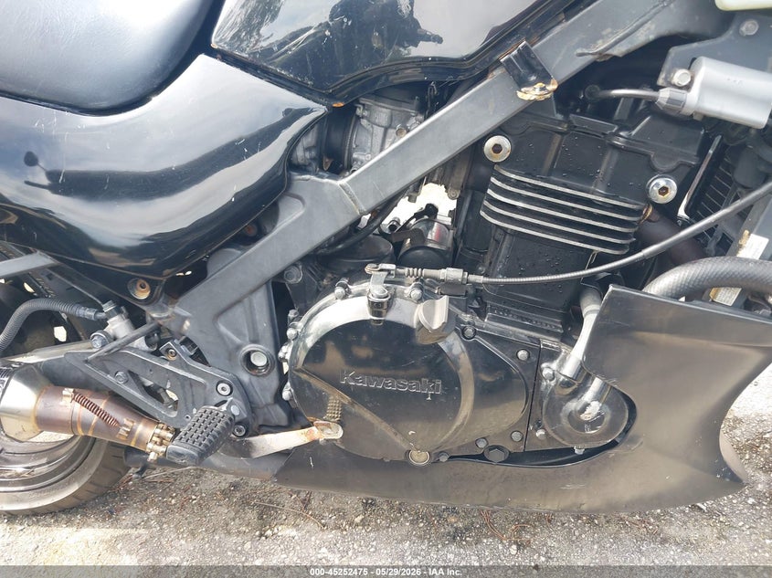 2009 Kawasaki Ninja VIN JKAEXVD149A116496 IAAI salvage auction — MECHANICAL, Clear (Florida), sold $125 on 2026-07-08 (photo 8)