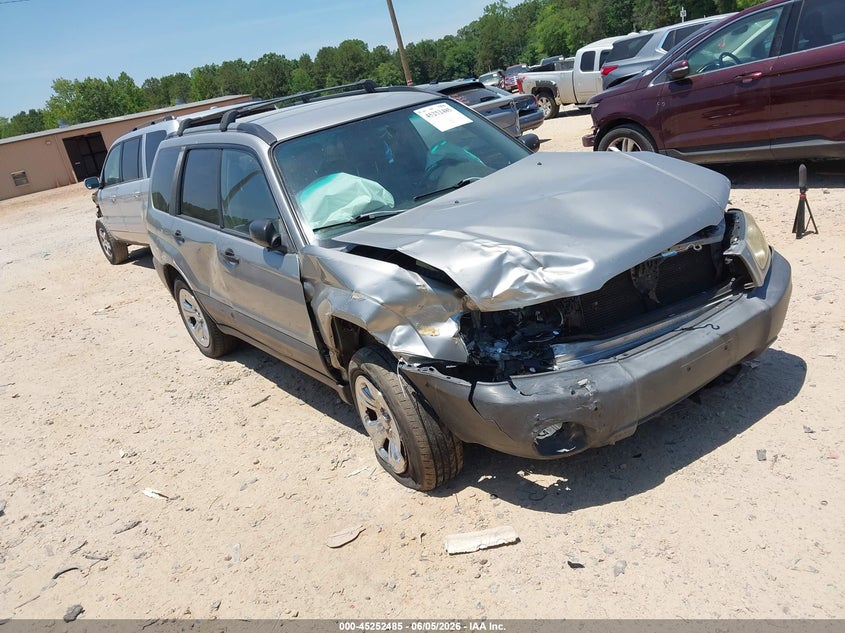 2005 Subaru Forester VIN JF1SG63685H715470 IAAI salvage auction — FRONT END, Salvage (Idaho), sold $25 on 2026-07-27 (photo 1)