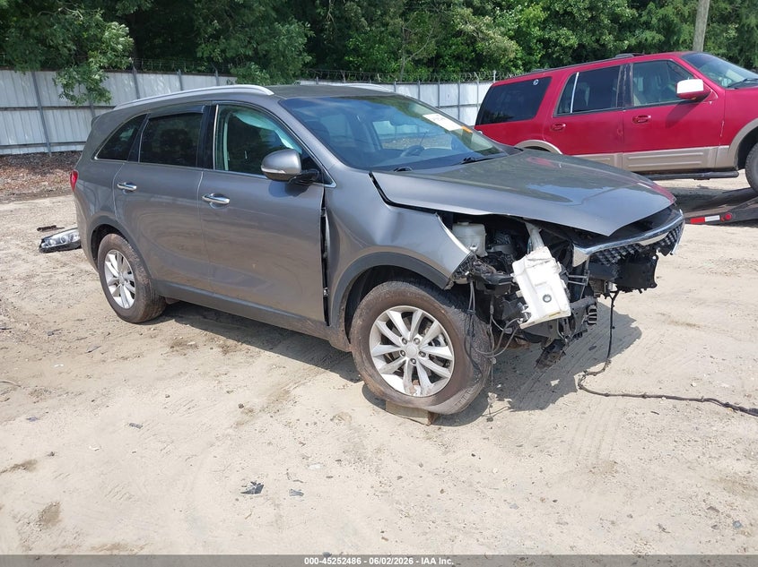 2018 Kia Sorento VIN 5XYPG4A31JG405242 IAAI salvage auction — FRONT END, Salvage Title, sold $1,000 on 2026-07-09 (photo 1)