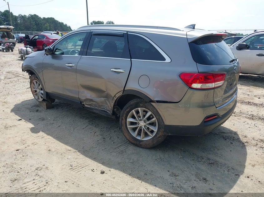 2018 Kia Sorento VIN 5XYPG4A31JG405242 IAAI salvage auction — FRONT END, Salvage Title, sold $1,000 on 2026-07-09 (photo 3)