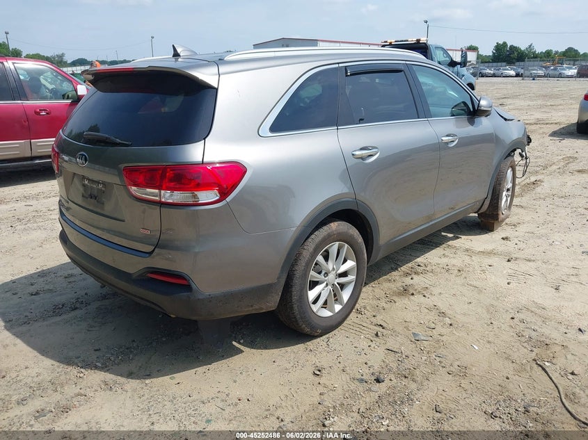 2018 Kia Sorento VIN 5XYPG4A31JG405242 IAAI salvage auction — FRONT END, Salvage Title, sold $1,000 on 2026-07-09 (photo 4)