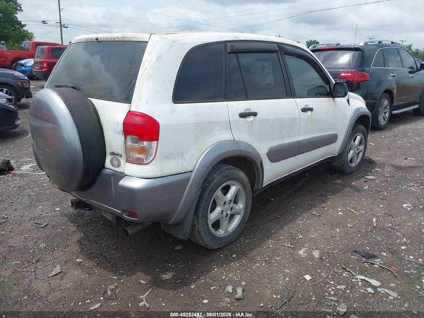2002 Toyota Rav 4 VIN JTEHH20V326019284 IAAI salvage auction — NORMAL WEAR, Clear (Tennessee), sold $475 on 2026-07-16 (photo 4)