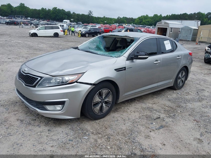 2013 Kia Optima VIN KNAGM4AD3D5042812 IAAI salvage auction — FRONT END, Salvage Title, sold $700 on 2026-07-10 (photo 2)