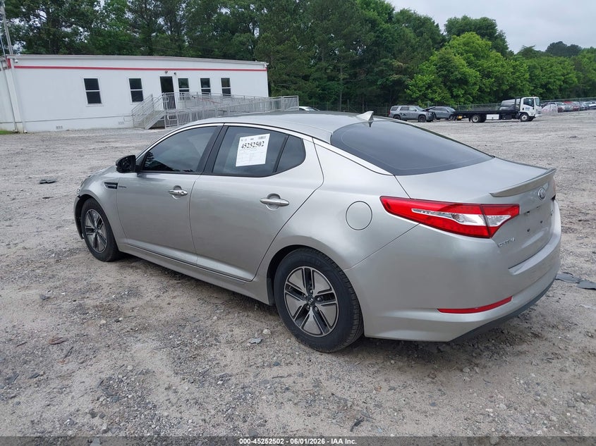 2013 Kia Optima VIN KNAGM4AD3D5042812 IAAI salvage auction — FRONT END, Salvage Title, sold $700 on 2026-07-10 (photo 3)