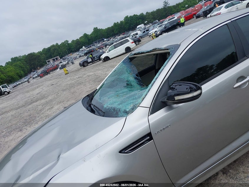 2013 Kia Optima VIN KNAGM4AD3D5042812 IAAI salvage auction — FRONT END, Salvage Title, sold $700 on 2026-07-10 (photo 6)