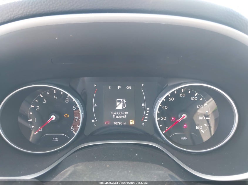 2019 Jeep Compass VIN 3C4NJCBB3KT726928 IAAI salvage auction — REAR END, Salvage Title, sold $1,900 on 2026-07-22 (photo 7)