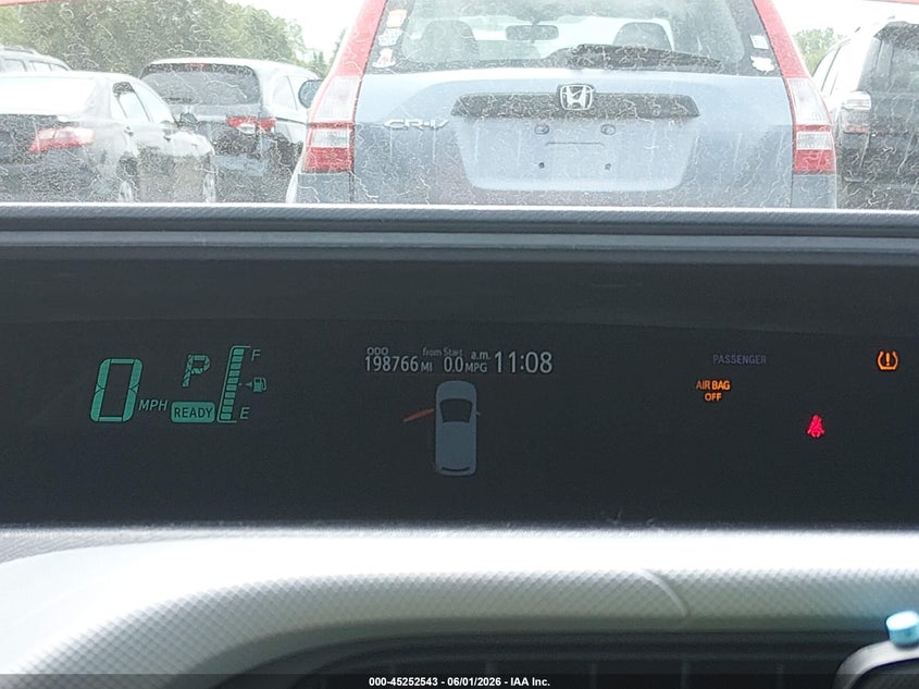 2012 Toyota Prius c VIN JTDKDTB31C1022660 IAAI salvage auction — RIGHT REAR, Salvage Title, sold $1,250 on 2026-07-29 (photo 7)