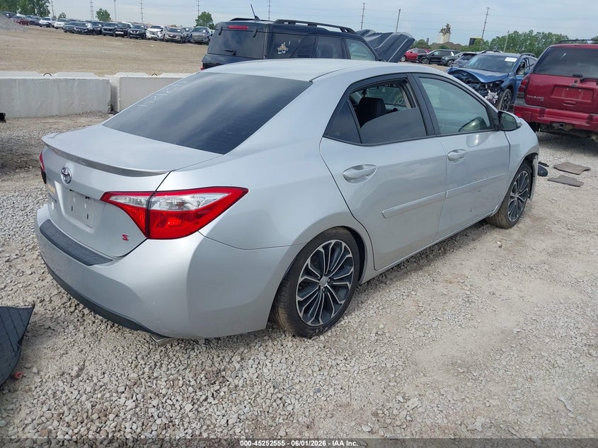 2016 Toyota Corolla VIN 2T1BURHE6GC484029 IAAI salvage auction — RIGHT FRONT, Salvage Title, sold $1,400 on 2026-07-17 (photo 4)