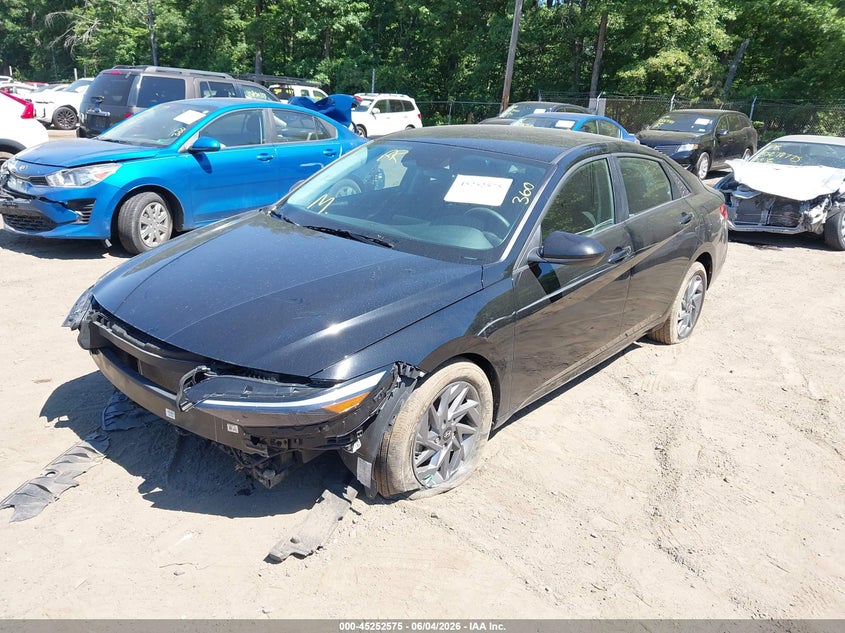 2024 Hyundai Elantra VIN KMHLM4DG9RU758310 IAAI salvage auction — FRONT END, Salvage - 75% Or Less (Maryland), sold $4,900 on 2026-07-29 (photo 2)