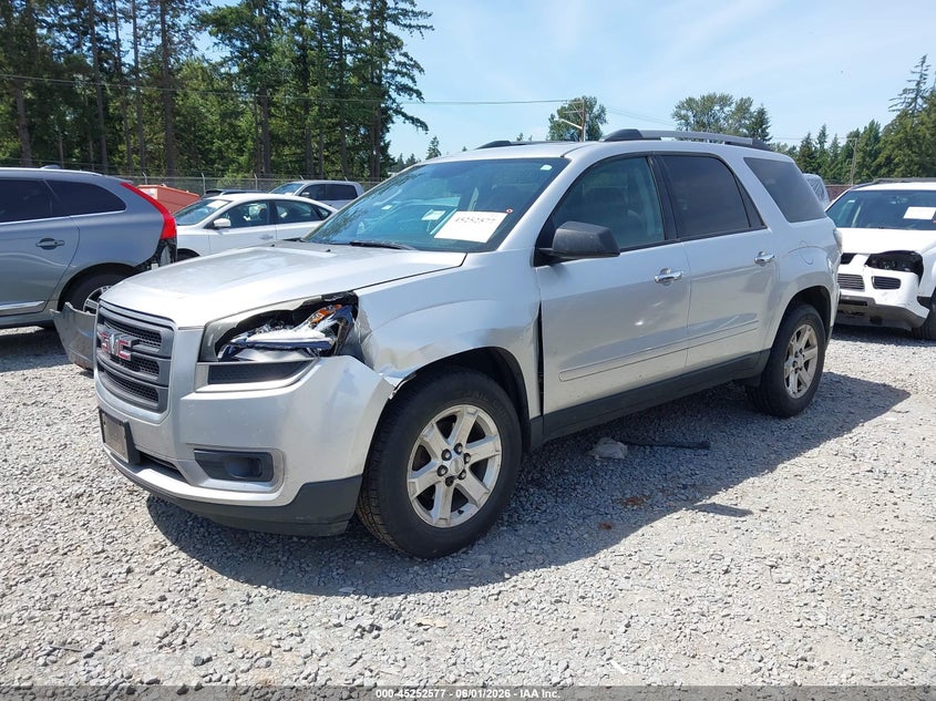 2015 Gmc Acadia VIN 1GKKVPKD7FJ372557 IAAI salvage auction — LEFT FRONT, Salvage Title, sold $625 on 2026-07-22 (photo 2)