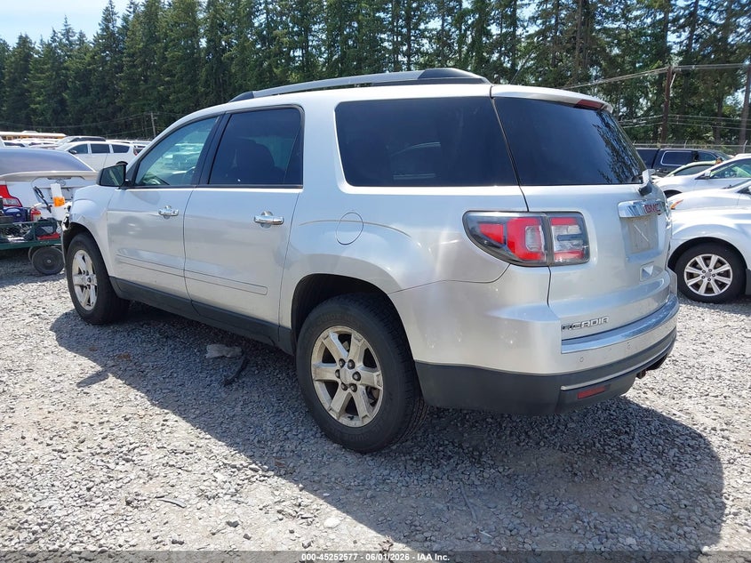 2015 Gmc Acadia VIN 1GKKVPKD7FJ372557 IAAI salvage auction — LEFT FRONT, Salvage Title, sold $625 on 2026-07-22 (photo 3)