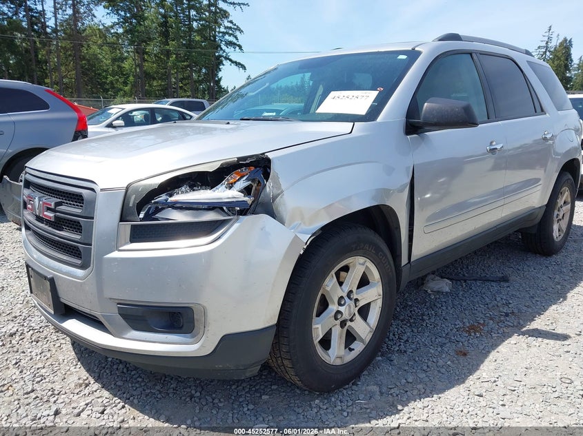 2015 Gmc Acadia VIN 1GKKVPKD7FJ372557 IAAI salvage auction — LEFT FRONT, Salvage Title, sold $625 on 2026-07-22 (photo 6)