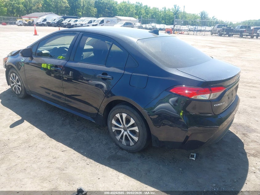 2021 Toyota Corolla VIN JTDEAMDE9MJ005083 IAAI salvage auction — FRONT END, Salvage - Greater Than 75% (Maryland), sold $4,350 on 2026-08-01 (photo 3)