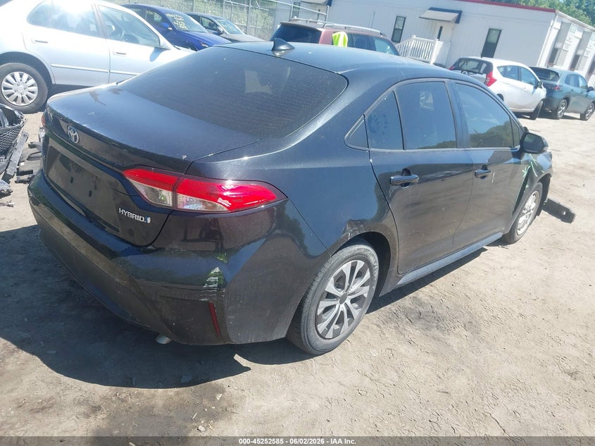 2021 Toyota Corolla VIN JTDEAMDE9MJ005083 IAAI salvage auction — FRONT END, Salvage - Greater Than 75% (Maryland), sold $4,350 on 2026-08-01 (photo 4)