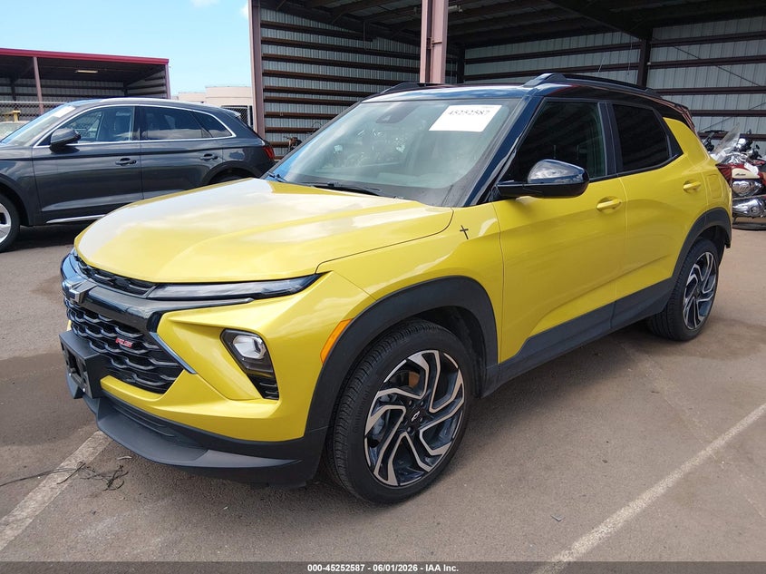 2024 Chevrolet Trailblazer VIN KL79MTSL9RB043447 IAAI salvage auction — REAR END, Salvage Title, sold $2,150 on 2026-07-28 (photo 2)