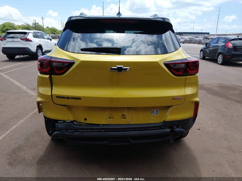 2024 Chevrolet Trailblazer VIN KL79MTSL9RB043447 IAAI salvage auction — REAR END, Salvage Title, sold $2,150 on 2026-07-28 (photo 6)