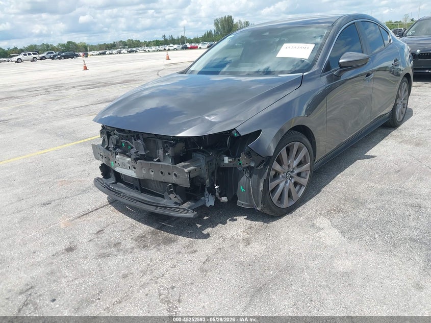 2021 Mazda 3 VIN JM1BPABL0M1338726 IAAI salvage auction — LEFT FRONT, Salvage Title, sold $5,100 on 2026-07-09 (photo 6)