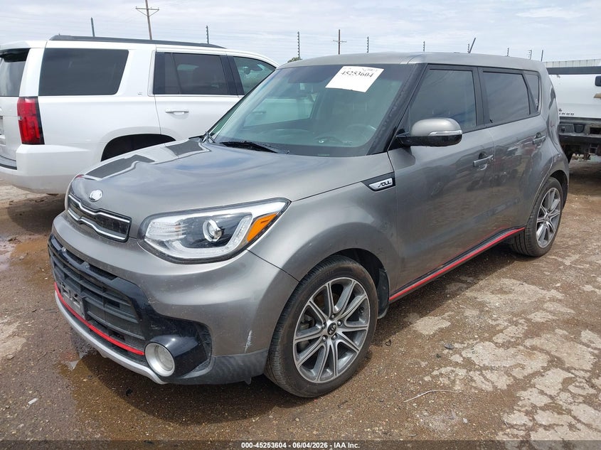2017 Kia Soul VIN KNDJX3AA8H7452726 IAAI salvage auction — ENGINE DAMAGE, Salvage (Texas), sold $700 on 2026-07-28 (photo 2)