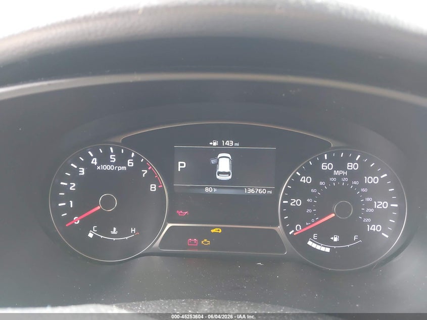 2017 Kia Soul VIN KNDJX3AA8H7452726 IAAI salvage auction — ENGINE DAMAGE, Salvage (Texas), sold $700 on 2026-07-28 (photo 7)