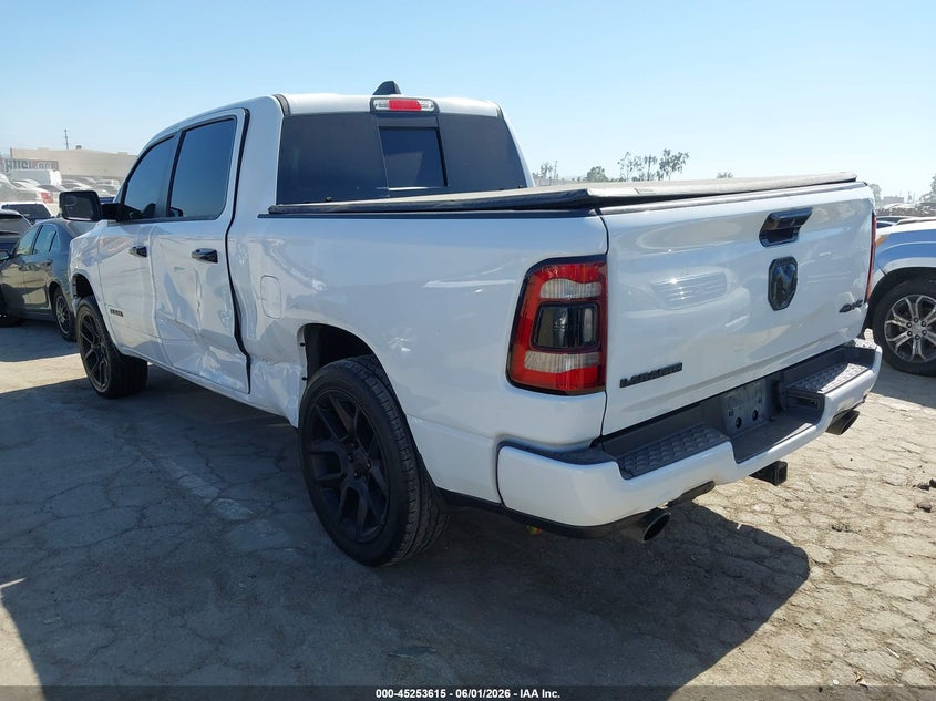 2023 Ram 1500 VIN 1C6SRFJTXPN668581 IAAI salvage auction — LEFT SIDE, Salvage Title, sold $16,300 on 2026-07-29 (photo 3)
