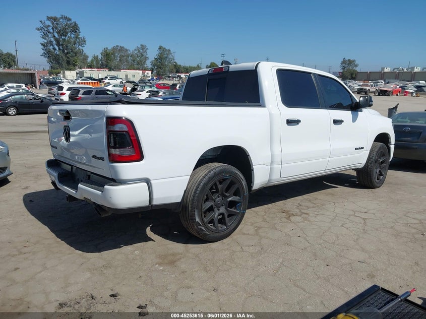 2023 Ram 1500 VIN 1C6SRFJTXPN668581 IAAI salvage auction — LEFT SIDE, Salvage Title, sold $16,300 on 2026-07-29 (photo 4)