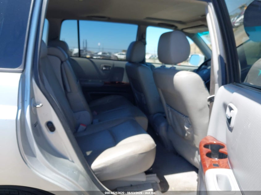 2006 Toyota Highlander VIN JTEEP21A260164374 IAAI salvage auction — NORMAL WEAR, Clear - Dealer Only (California), sold $825 on 2026-07-15 (photo 8)