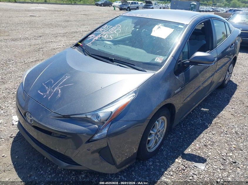 2017 Toyota Prius VIN JTDKARFU0H3045034 IAAI salvage auction — FRONT & REAR, Salvage Title, sold $2,650 on 2026-07-07 (photo 2)