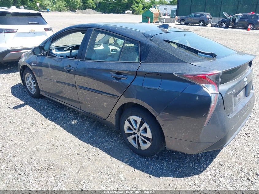 2017 Toyota Prius VIN JTDKARFU0H3045034 IAAI salvage auction — FRONT & REAR, Salvage Title, sold $2,650 on 2026-07-07 (photo 3)